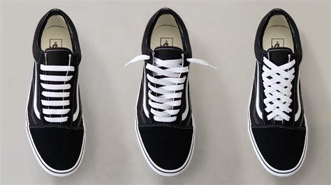 vans old skool laces style.